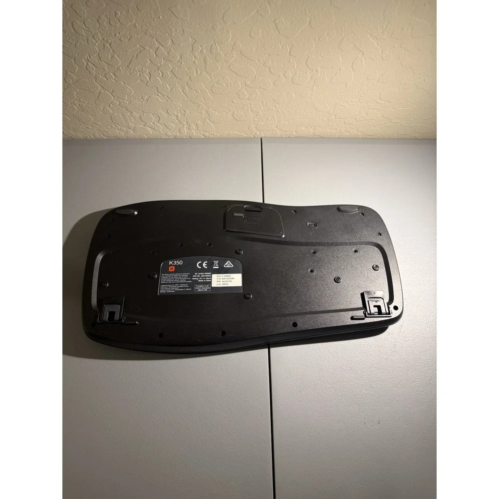 Logitech K350 Ergonomic Wireless Keyboard with Mouse (K350 / M310) Dongle Paired